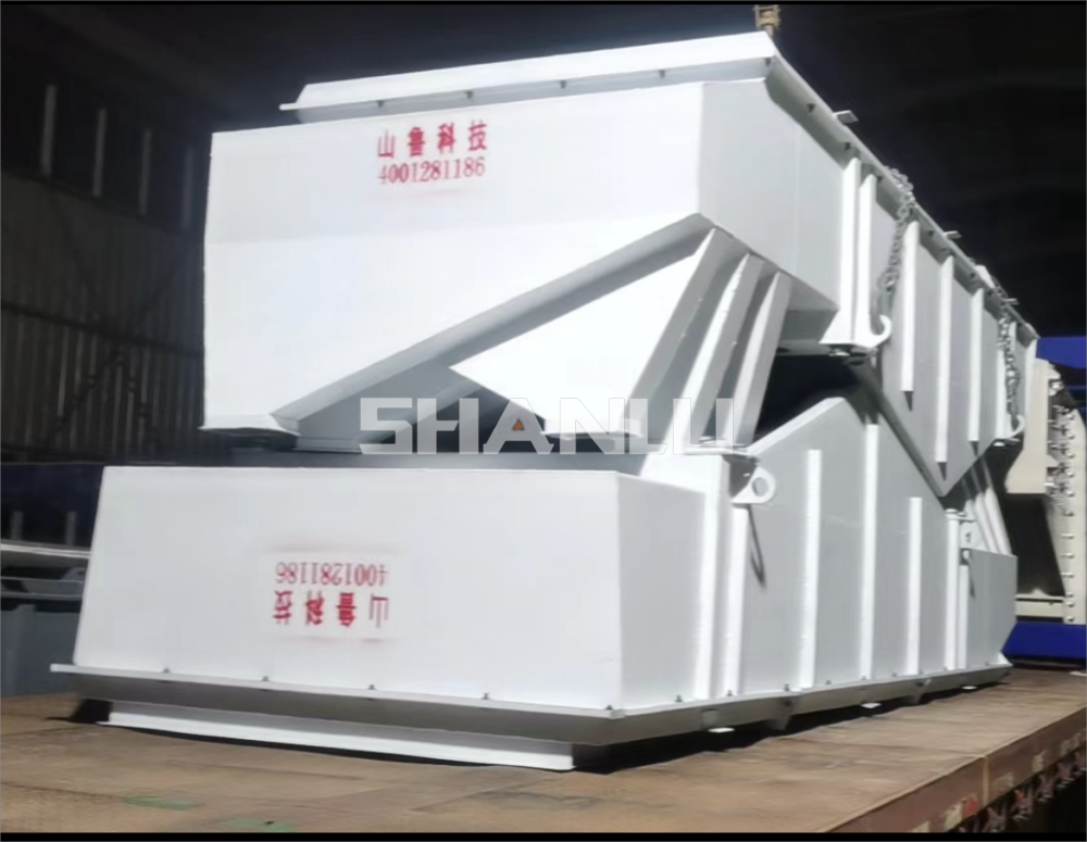 刚玉磨料筛分：方形摇摆筛成品展示，筛分稳定、精度达标、时产12吨达产